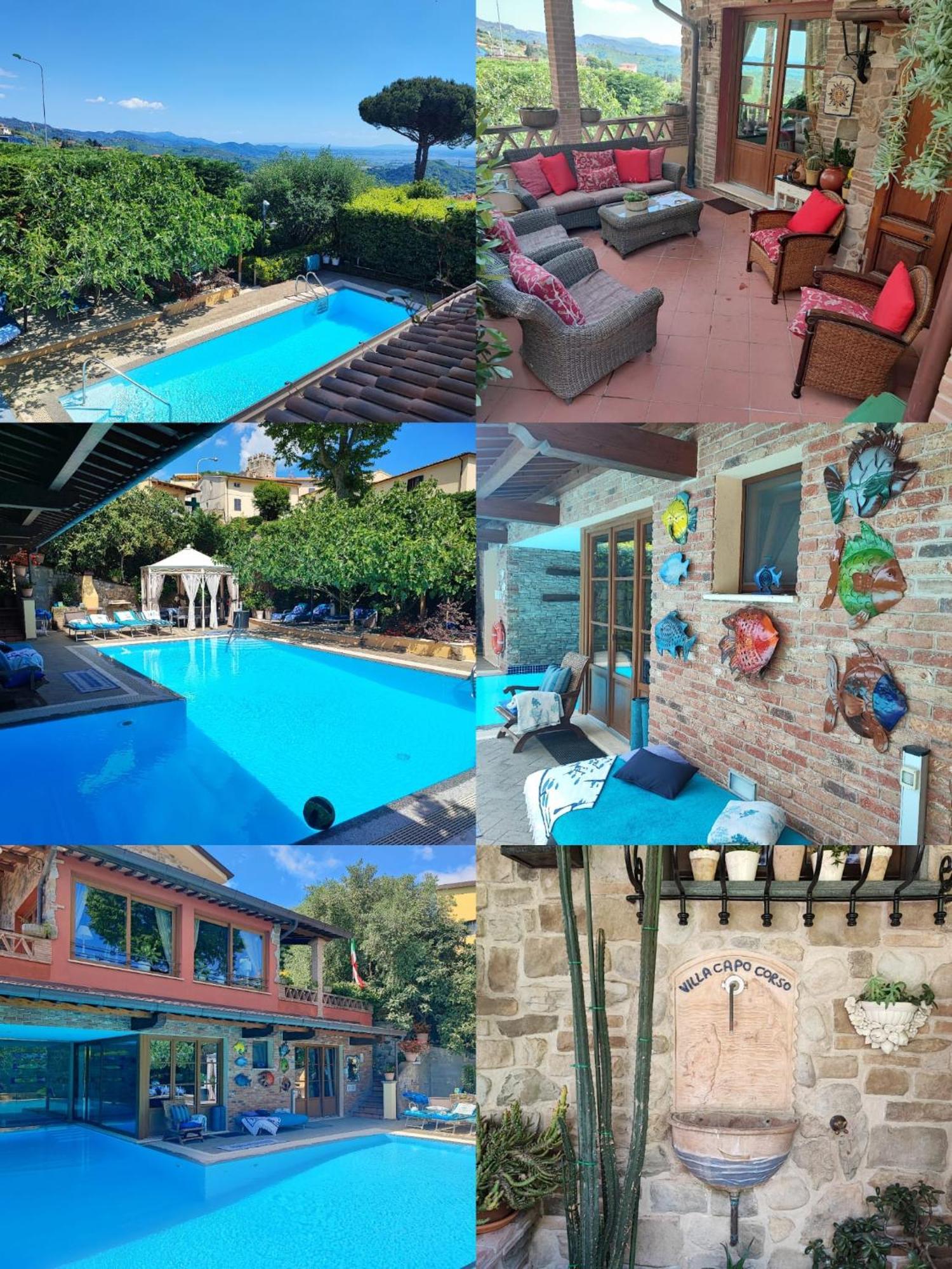 Villa Capo Corso Corsanico-Bargecchia Екстер'єр фото